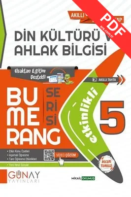 5. Sınıf Bumerang Etkinlikli Din Kültürü Ve Ahlak Bilgisi kitap kapağı