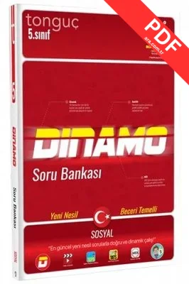 5.Sınıf Dinamo Sosyal Bilgiler Soru Bankası kitap kapağı