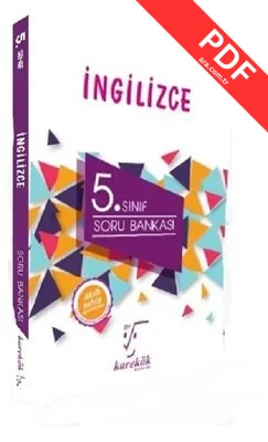 5.Sınıf İngilizce Soru Bankası kitap kapağı