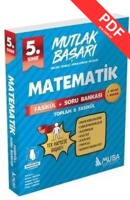 5.Sınıf Mutlak Başarı Matematik Fasikül ve Soru Bankası kitap kapağı