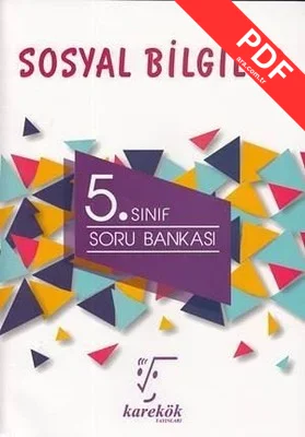 5.Sınıf Sosyal Bilgiler Soru Bankas kitap kapağı
