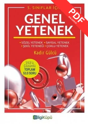 5.Sınıflar İçin Genel Yetenek kitap kapağı