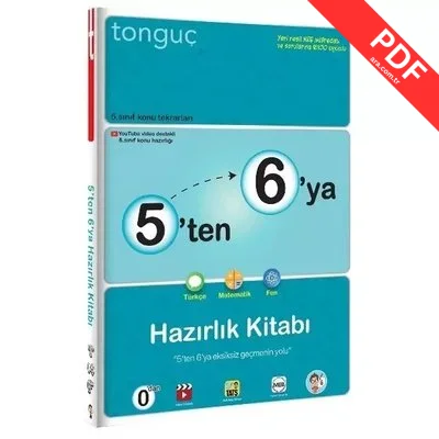 5'ten 6'ya Hazırlık Kitabı kitap kapağı