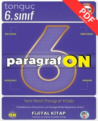 6. Sınıf ParagrafON Soru Bankası kitap kapağı