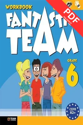 6. Sınıf Fantastic Team Grade Workbook kitap kapağı