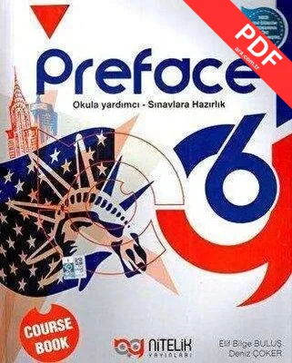 6. Sınıf Preface Course Book kitap kapağı