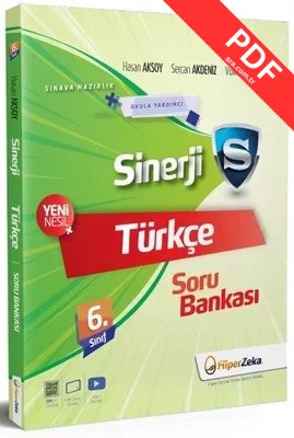 6. Sınıf Türkçe Sinerji Soru Bankası kitap kapağı