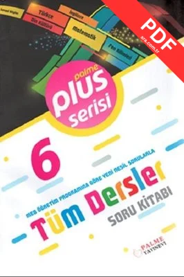 6.Sınıf Plus Serisi Tüm Dersler Soru Kitabı kitap kapağı