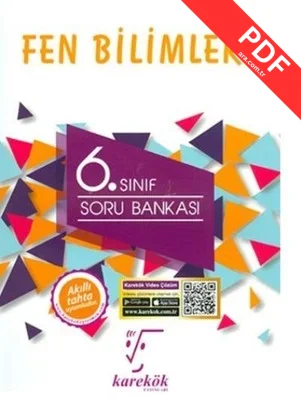 6.Sınıf Fen Bilimleri Soru Bankası kitap kapağı