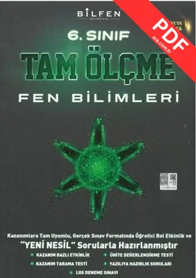6.Sınıf Fen Bilimleri Tam Ölçme