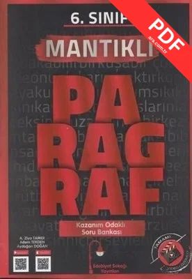 6.Sınıf Paragraf Mantıklı Soru Bankası kitap kapağı