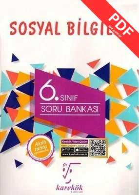 6.Sınıf Sosyal Bilgiler Soru Bankası kitap kapağı