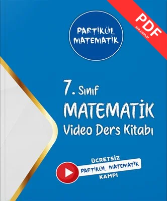 7. Sınıf Partikül Matematik Video Ders Kitabı kitap kapağı