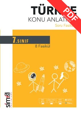 7. Sınıf Türkçe Konu Özetli Soru Fasikülü - 8 Adet kitap kapağı