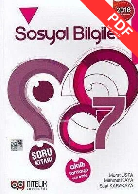7. Sınıf Sosyal Bilgiler Süper B Yeni Nesil Soru Bankası kitap kapağı