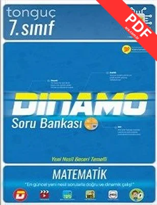 7.Sınıf Dinamo Matematik Soru Bankası kitap kapağı