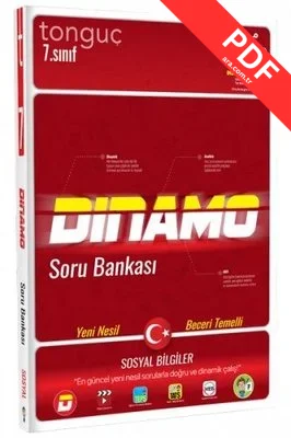 7.Sınıf Dinamo Sosyal Bilgiler Soru Bankası kitap kapağı