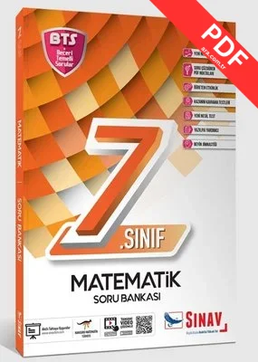 7.Sınıf Matematik Soru Bankası kitap kapağı