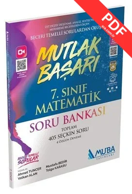 7.Sınıf Mutlak Başarı Matematik Soru Bankası kitap kapağı