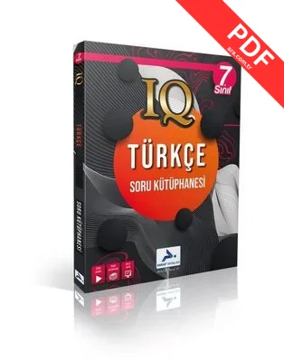 7.Sınıf Türkçe IQ Soru Kütüphanesi kitap kapağı