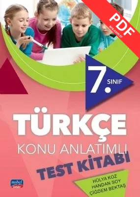 7.Sınıf Türkçe Konu Anlatımlı Test Kitabı kitap kapağı
