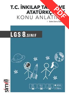 8. Sınıf T. C. İnkılap Tarihi ve Atatürkçülük Konu Anlatımlı kitap kapağı
