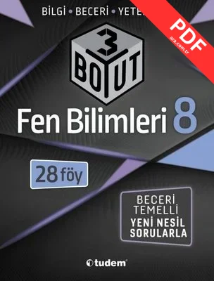 8. Sınıf 3 Boyut Fen Bilimleri kitap kapağı