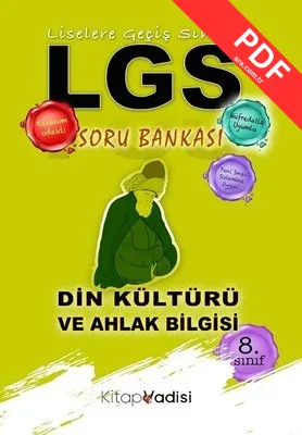 8. Sınıf Din Kültürü ve Ahlak Bilgisi Soru Kitabı kitap kapağı