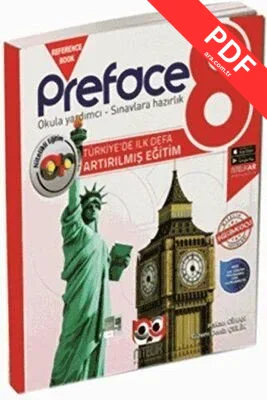 8. Sınıf İngilizce Preface Reference Book Artırılmış Konu Kitabı kitap kapağı