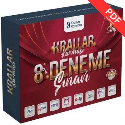 8. Sınıf LGS 8'li Deneme Sınavı kitap kapağı