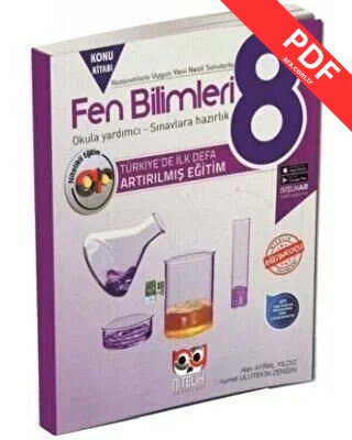 8. Sınıf LGS Fen Bilimleri Artırılmış Konu Kitabı kitap kapağı