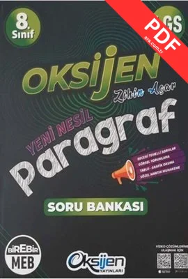 8. Sınıf Paragraf Soru Bankası kitap kapağı
