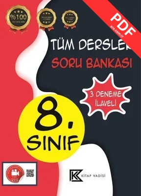 8. Sınıf Tüm Dersler Soru Bankası Video Çözümlü kitap kapağı