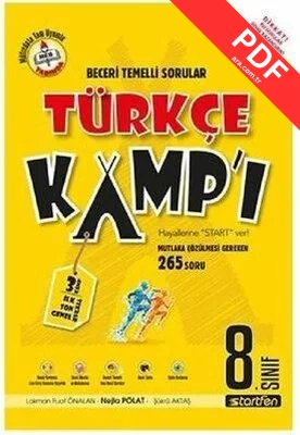 8. Sınıf Türkçe Kampı kitap kapağı