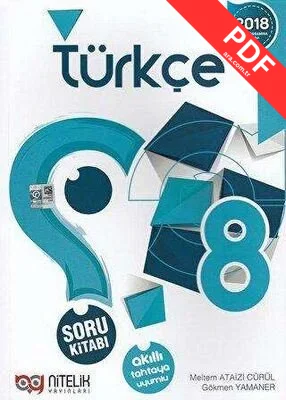 8. Sınıf Türkçe Soru Kitabı kitap kapağı