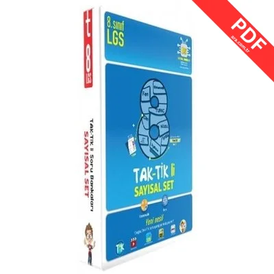 8.Sınıf Taktikli Sayısal Set kitap kapağı
