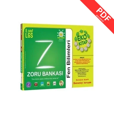 8.Sınıf Fen Bilimleri Eko Zoru Bankası kitap kapağı