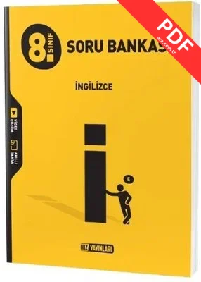 8.Sınıf İngilizce Soru Bankası kitap kapağı