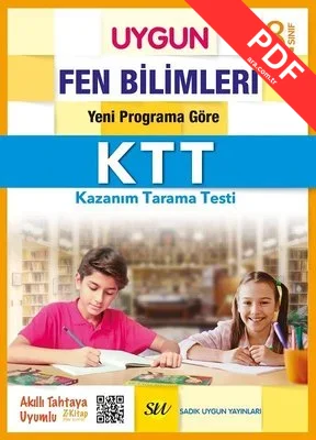8.Sınıf Ktt Fen Bilimleri kitap kapağı