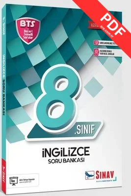 8.Sınıf LGS İngilizce Soru Bankası kitap kapağı