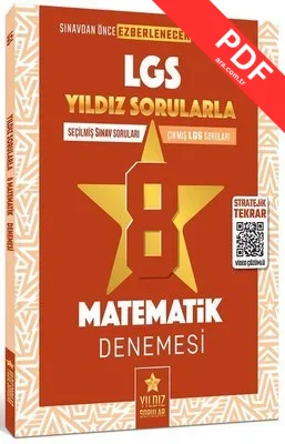 8.Sınıf LGS Matematik 8 Deneme kitap kapağı