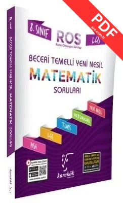 8.Sınıf Rutin Olmayan Matematik Soruları kitap kapağı