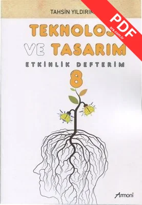 8.Sınıf Teknoloji ve Tasarım Etkinlik Defterim kitap kapağı