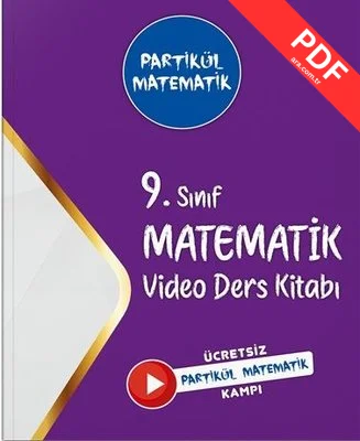 9. Sınıf Partikül Matematik Video Ders Kitabı kitap kapağı