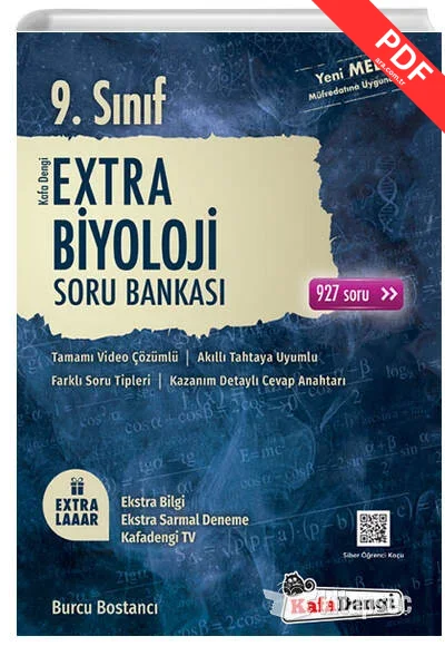 9. Sınıf Extra Biyoloji Soru Bankası Kafa Dengi Yayınları kitap kapağı