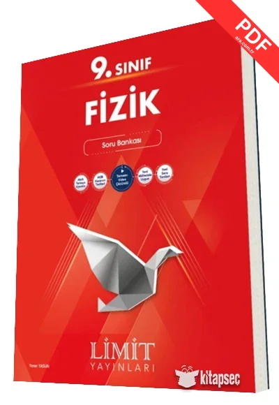 9. Sınıf Fizik Soru Bankası Limit Yayınları kitap kapağı