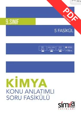 9. Sınıf Kimya Konu Özetli Soru Fasikülü - 5 Adet kitap kapağı