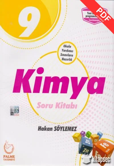 9. Sınıf Kimya Soru Kitabı Palme Yayınları kitap kapağı