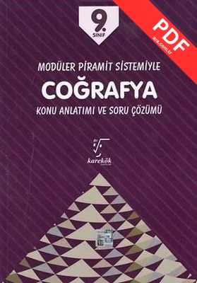 9.Sınıf Coğrafya Konu Anlatımlı kitap kapağı