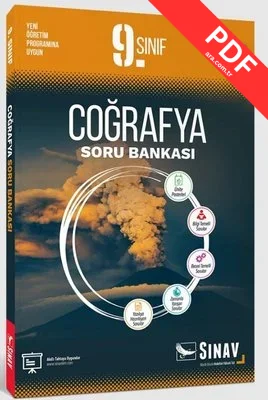 9.Sınıf Coğrafya Soru Bankası kitap kapağı